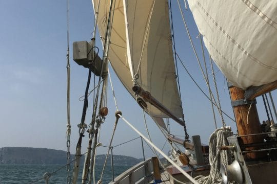Escape sailing
