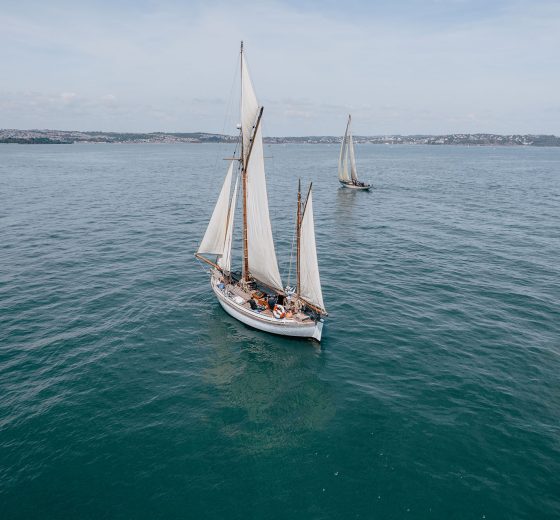 Escape sailing in Devon