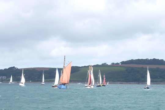 Falmouth Classic parade of sail