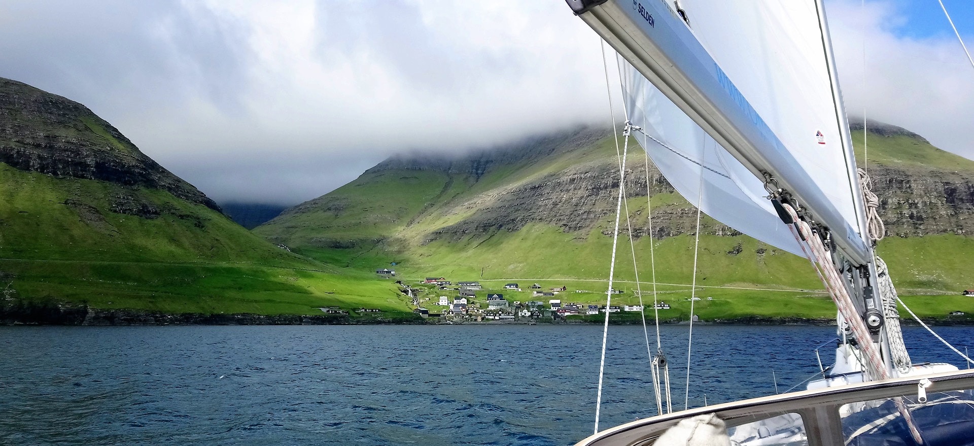 Faroe islands sailing holiday on Cherokee