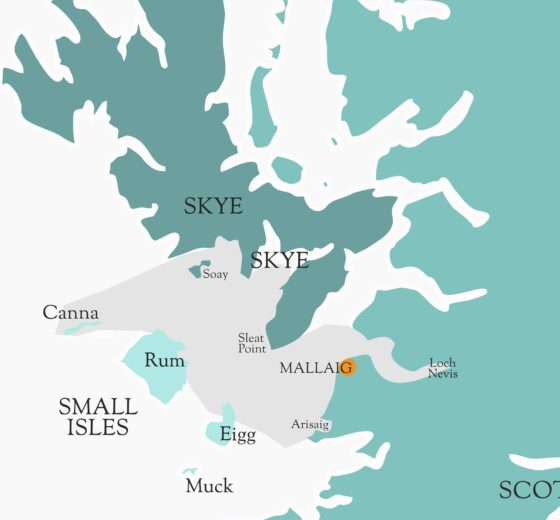 Fleur de Lys Sailing Map