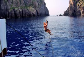 Florette Guests swimming
