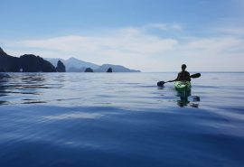 Florette guests kayaking
