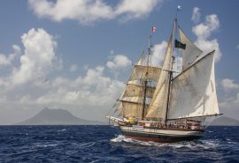 Florette under sail