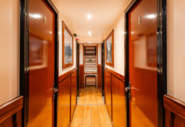 Flying Dutchman below deck interior corridor