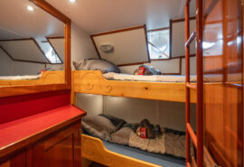 Flying Dutchman cabin onboard below deck twin