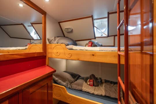 Flying Dutchman cabin onboard below deck twin