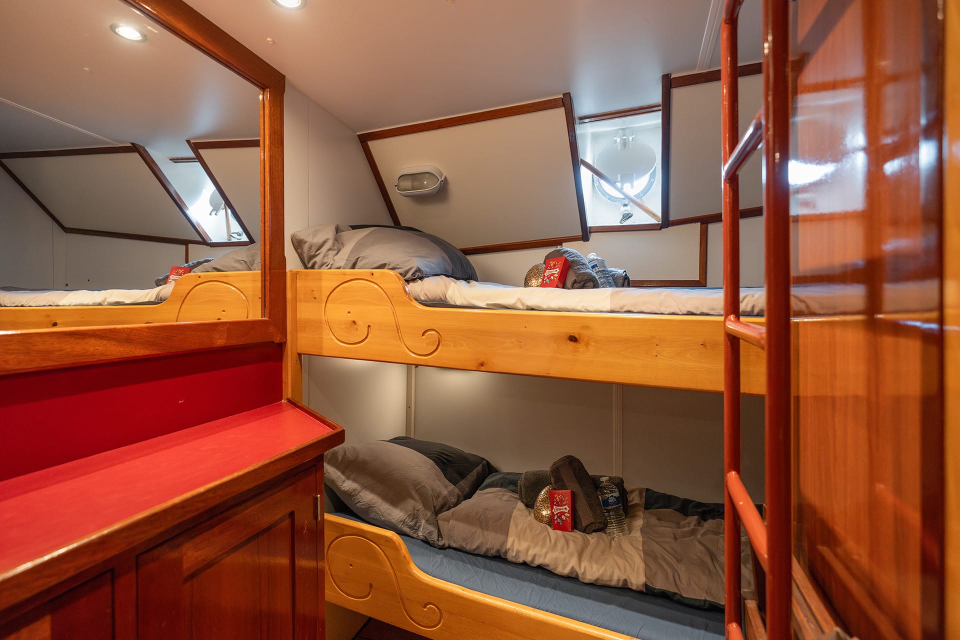Flying Dutchman cabin onboard below deck twin