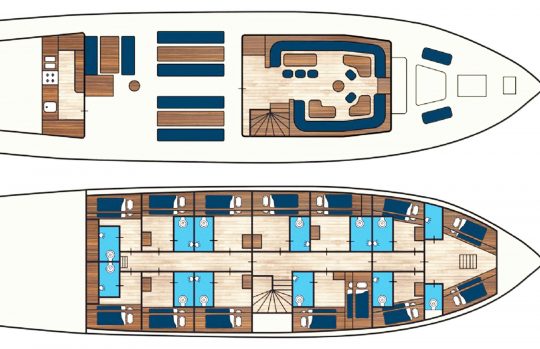 Flying Dutchman deck plan
