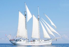 Flying Dutchman full sail