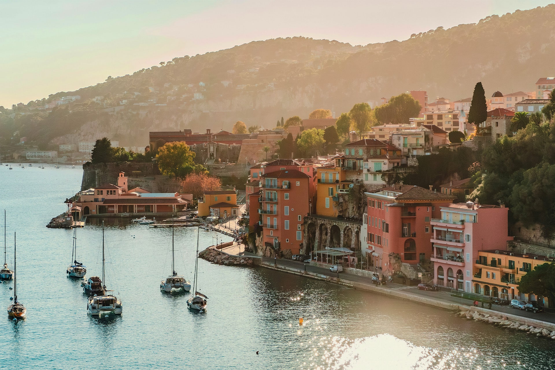 France, Cote D'azur, French coastline