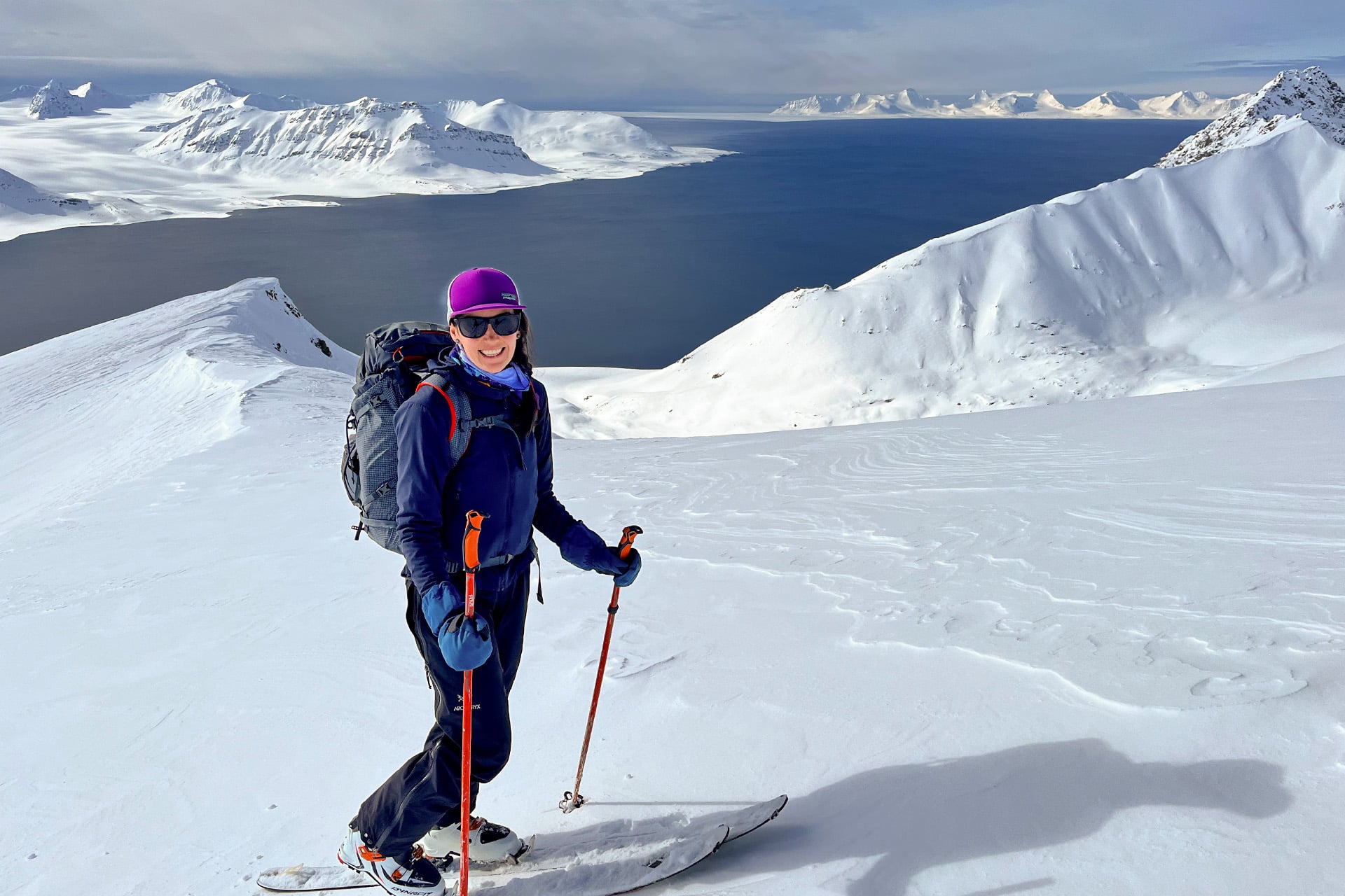Goxsheim Ski and Sail in Svalbard, Arctic Circle skiing
