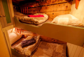 Goxsheim interior bunks below deck