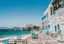 Greece, Greek island coastline