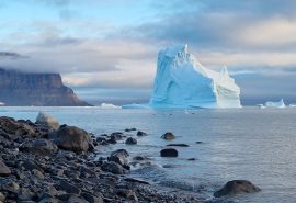 Greenland Qaarsut glacier