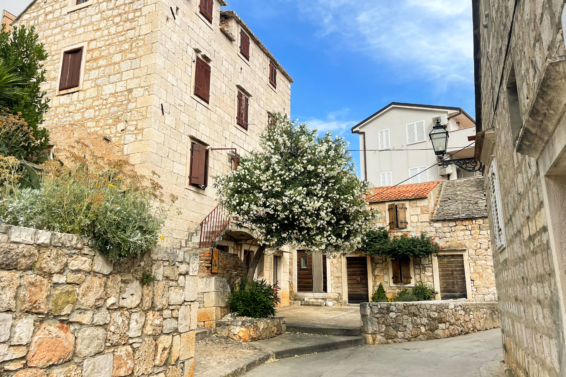 Historic village of Komiza, Vis, Croatia