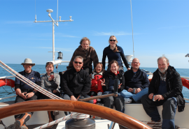 Steady history group of guests