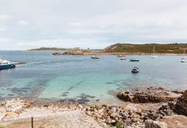 St Agnes Harbour clear water Isles of Scilly Sailing Holiday