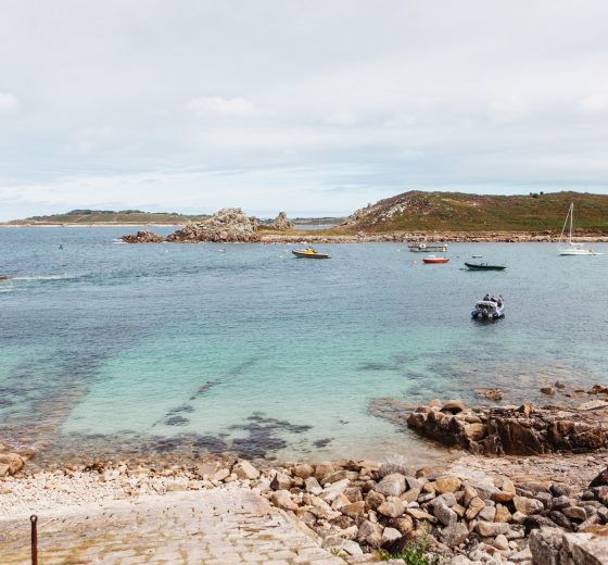 St Agnes Harbour clear water Isles of Scilly Sailing Holiday