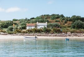 Bryher Summer boat isles of scilly sailing holiday