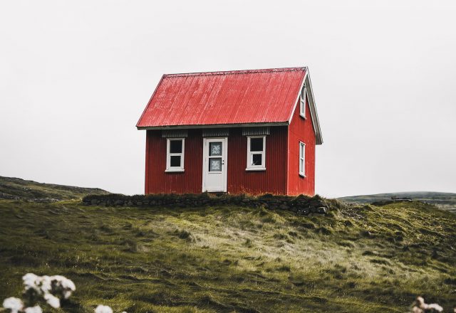Iceland Red House