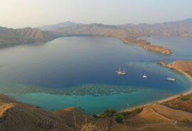 Indonesia Komodo islands anchorage