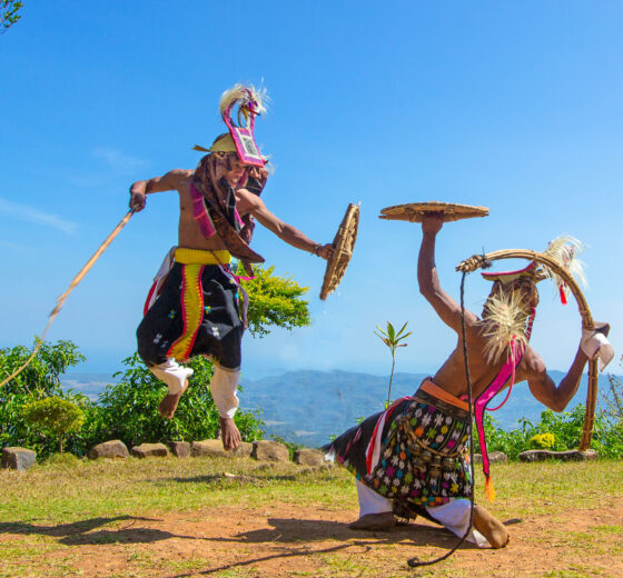 Indonesia Local People Dancing