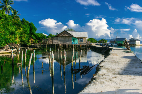 Indonesia Local water village