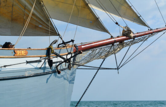 Irene anchor bowsprit