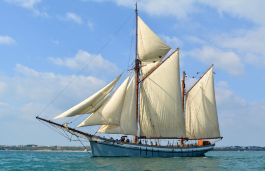 Irene full sailing