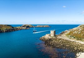 Isles of Scilly Tresco aerial