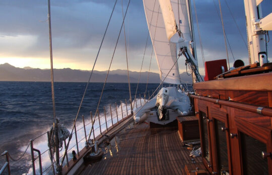 Kairos deck sailing