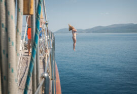 Kairos guests jumping