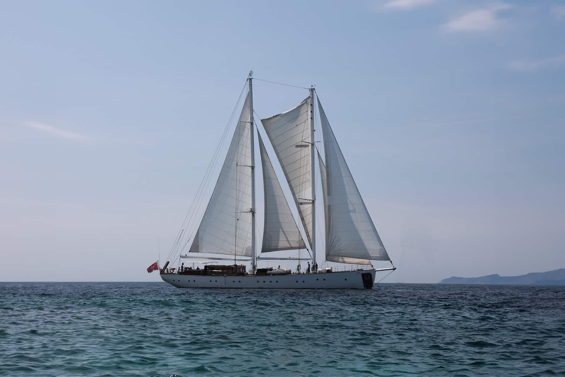 Kairos sailing yacht in Croatian waters