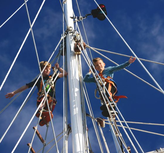 Kids climbing mast Florette