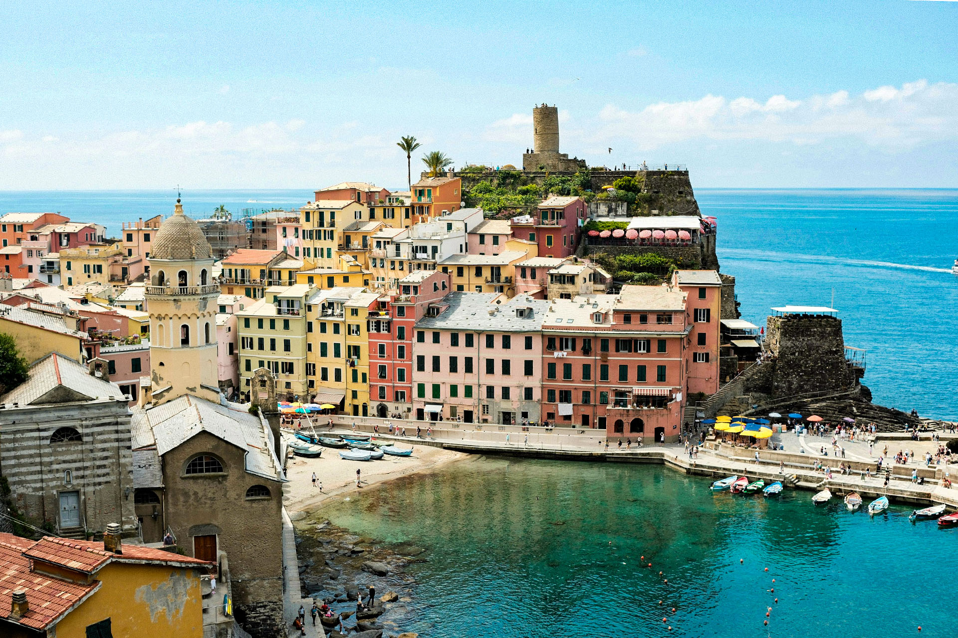 La Spezia coastline, Italy, Liguria