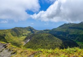 La Soufriere Volcano on the island of St Vincent