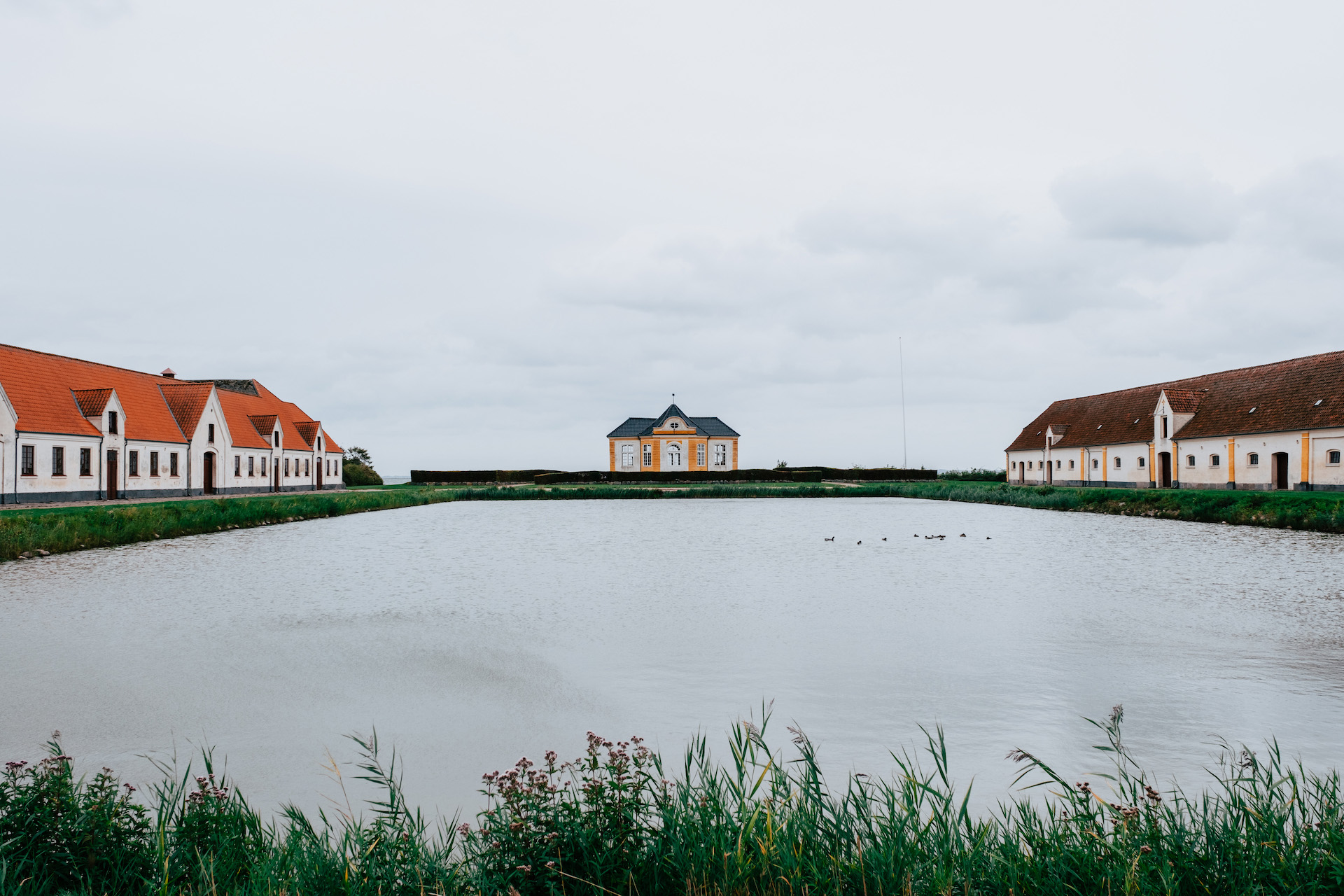 Landscape of Troense, Denmark