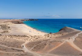 Lanzarote island beach, Canary Islands