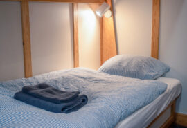 Linden tall ship berth below deck onboard interior