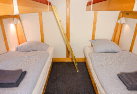 Linden tall ship interior 4 berth cabin below deck