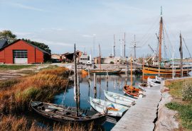Marstal harbour, Denmark