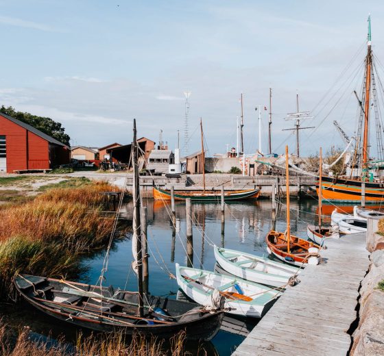 Marstal harbour, Denmark