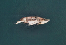 Maybe from above