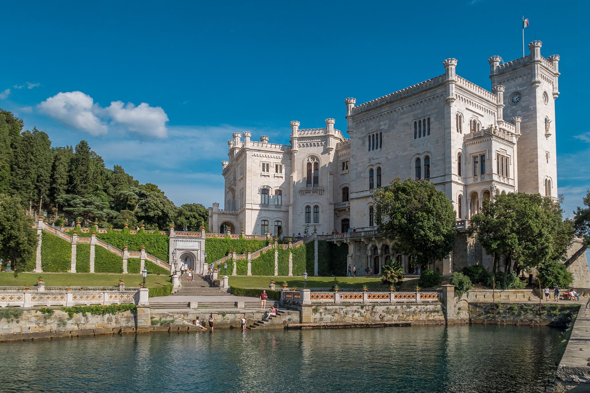 Miramare castle, Trieste, Italy