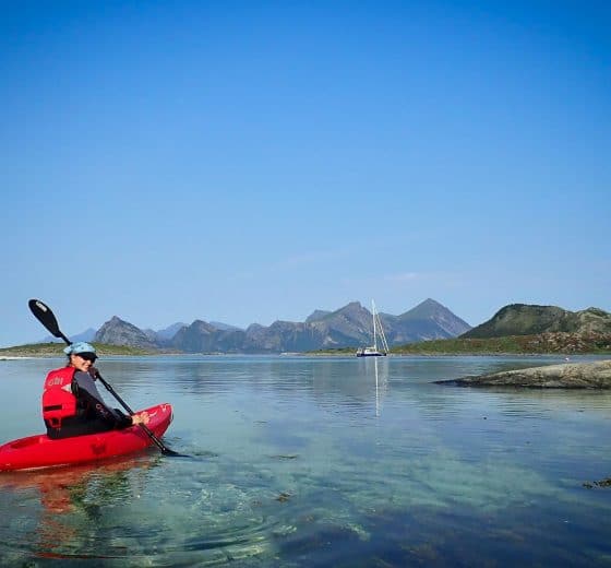 Narwhal Lofotens kayaking