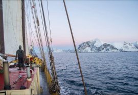 Noorderlicht sailing in Norway