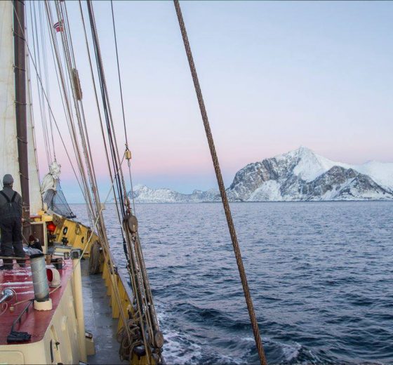 Noorderlicht sailing in Norway