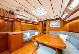 Noonmark VI saloon below deck view interior