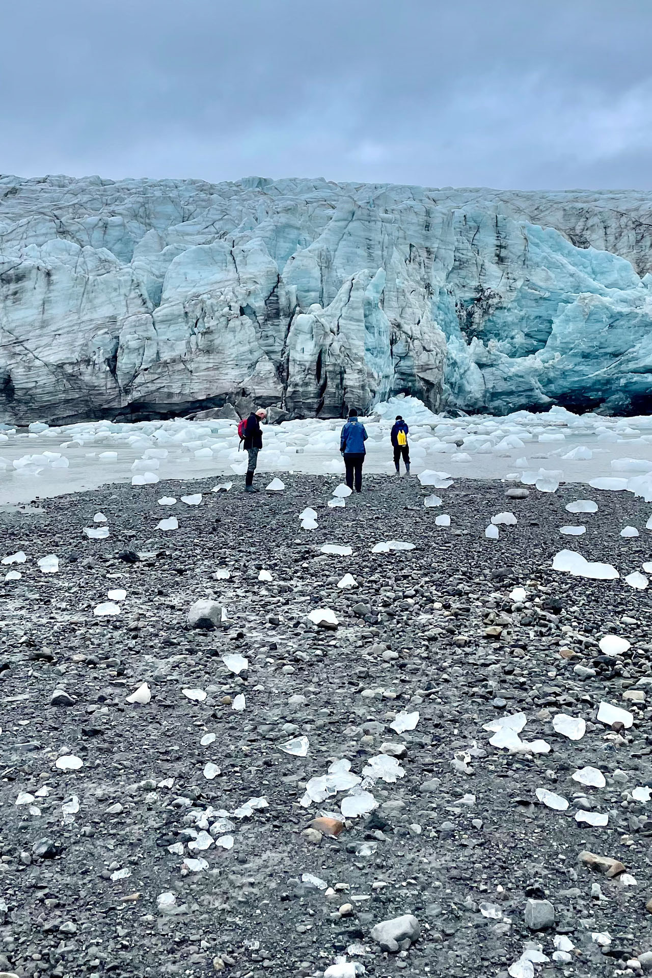 Noorderlicht guests hiking ashore Arctic adventure in Svalbard